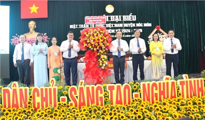 Đại hội đại biểu MTTQ Việt Nam huyện lần thứ XII 